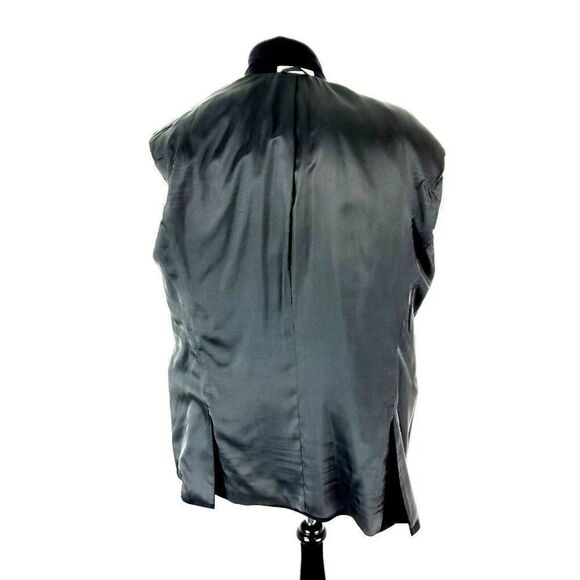 Joseph Abboud Wool 2 Button Blazer 46R Gray Slim Fit 48R‎ - Picture 10 of 10